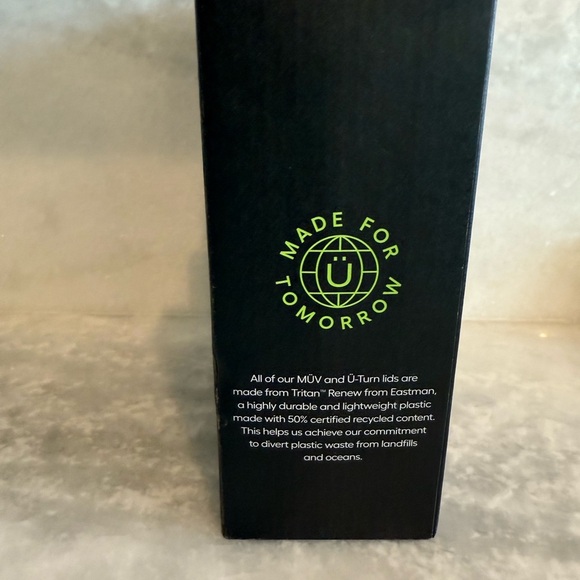 NIB BrüMate 12oz straw tumbler set in matte navy - Picture 4 of 5